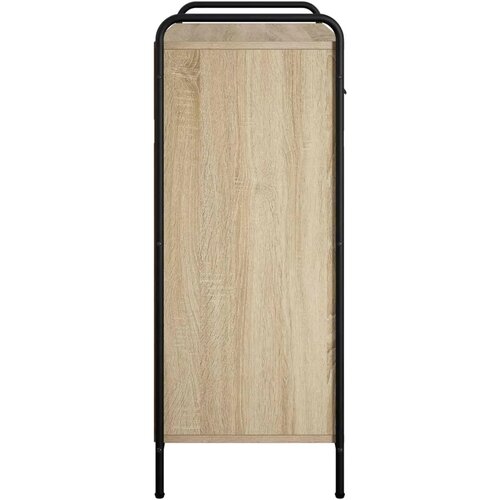  Ormar za cipele 76 x 36 5 x 93 cm Konstruirano drvo - Hrast sonoma 76 x 36 5 x 93 cm 1 ladica i 3 police Slike