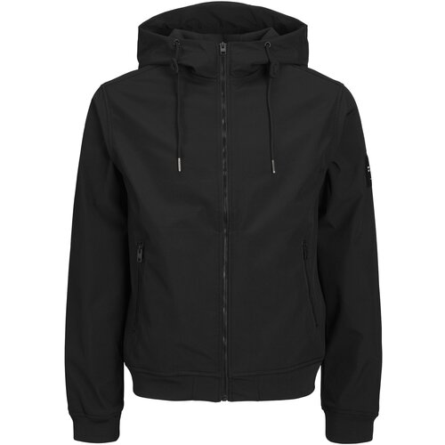 Jack &amp;amp; Jones Funkcionalna jakna črna / bela Slike
