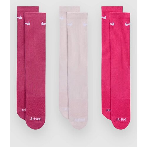 Nike Everyday Plus Cush Crew 3P Socks swtbeet / sltred / rshpink Cene