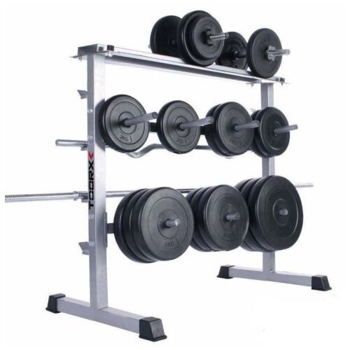 Toorx Stojalo za fitness utege, utežne &amp;scaron;ipke i diskove Slike
