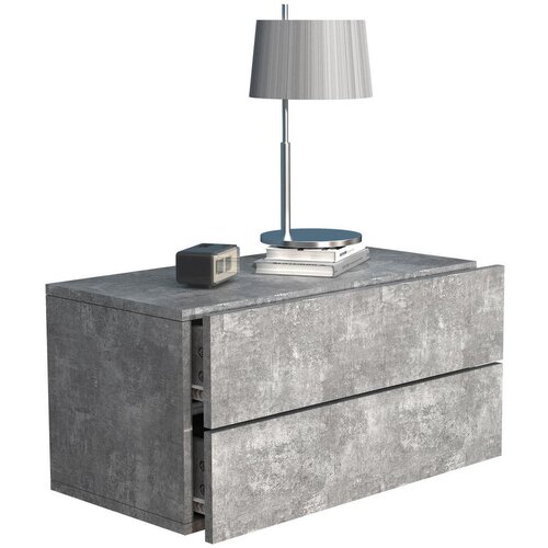 MID.YOU Nočna Omarica Usal L 60, Beton Slike