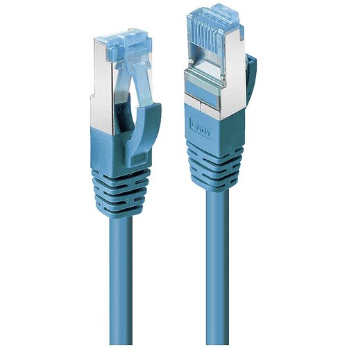 Lindy 47145 RJ45 omrežni kabel\, Patch kabel CAT 6a S/FTP 0.30 m modra 1 kos, (20419929) Cene