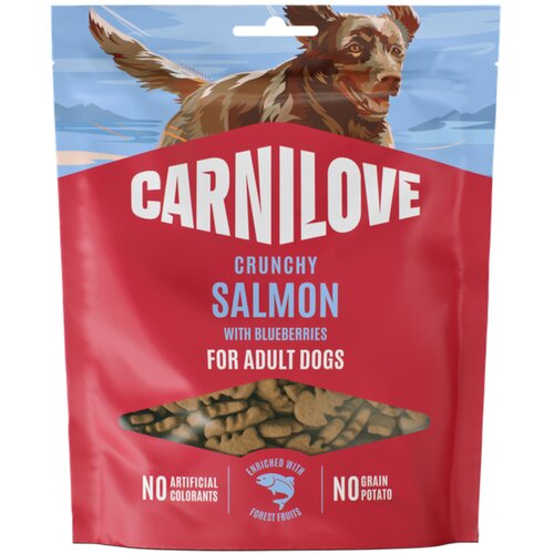 Carnilove Dog Crunchy Snack - Losos s borovnicama (200 g) Cijene