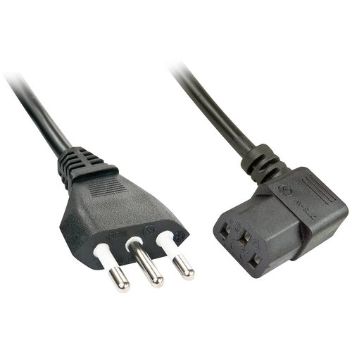Lindy tok priključni kabel [1x italijanski mo&scaron;ki konektor - 1x ženski konektor IEC C13\, 10 A] 2.00 m črna, (20414693) Cene