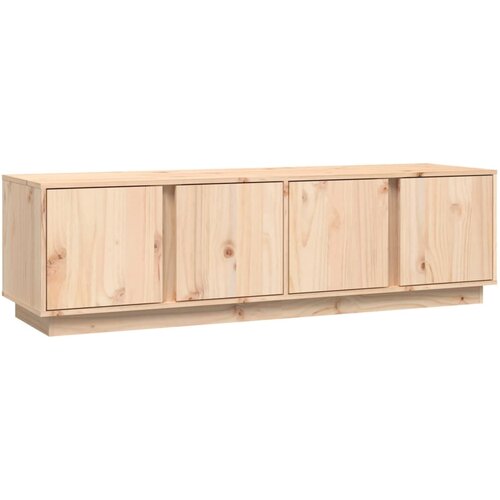 Maison Chic TV omarica - TV stojalo - Televizijska omarica 140x40x40 cm trdna borovina, (21701917) Cene