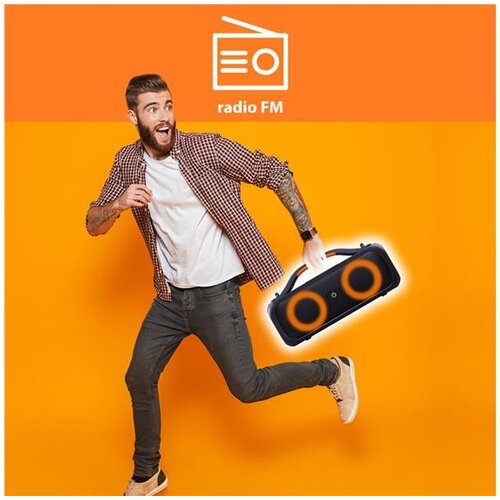 Manta zvučnik Bluetooth, FM radio, 40W RMS, X-Bass, Siri, IPX5, baterija SPK216 Slike