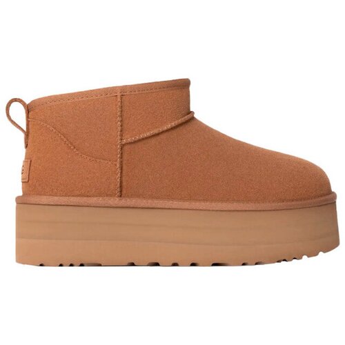 Ugg Gležnjarji GLEŽNARJI W CLASSIC ULTRA MINI Kostanjeva Slike