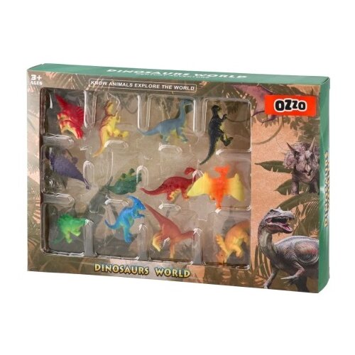 Ozzo dinosaurs world igračka set figura dinosaurus 12k ( 867096 ) Slike