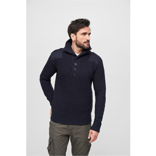 Brandit Navy sweater Alpin Cene