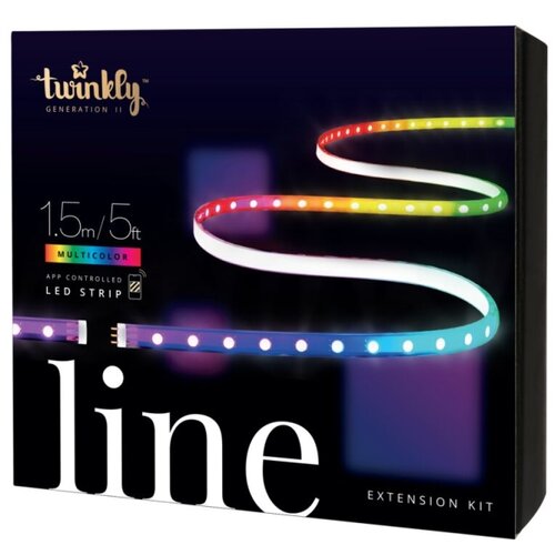 TWINKLY TWL100ADP-W - LED RGB produžna traka LINE, 100 LED, 1,5 m, Wi-Fi Slike