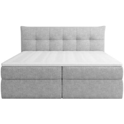Boxxx POSTELJA Z VZMETNICO 160 cm x 200 cm , tekstil siva Slike