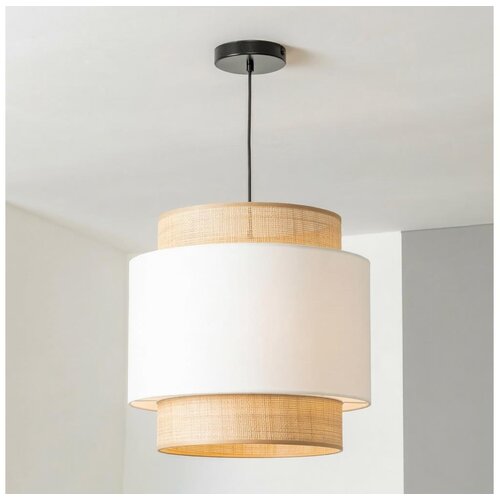  Brilagi - Visilica na sajli CERIA 1xE27/40W/230V prečnik 30 cm crna/bež/bela Cene
