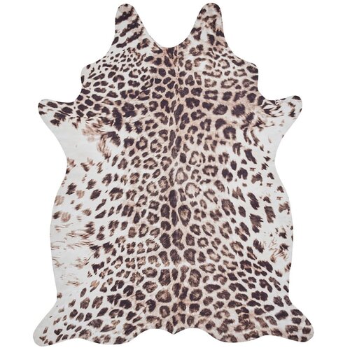 Think Rugs Rjavo/bež sintetično krzno 155x195 cm Faux Leopard &amp;ndash; Think Rugs Slike
