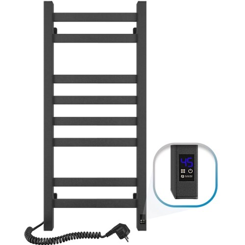  Električni su&amp;scaron;ač pe&amp;scaron;kira sa termostatom AVANGARD 105W 80x36 cm, crni, levi Slike