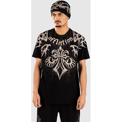 Affliction Skeleton T-shirt black Cene