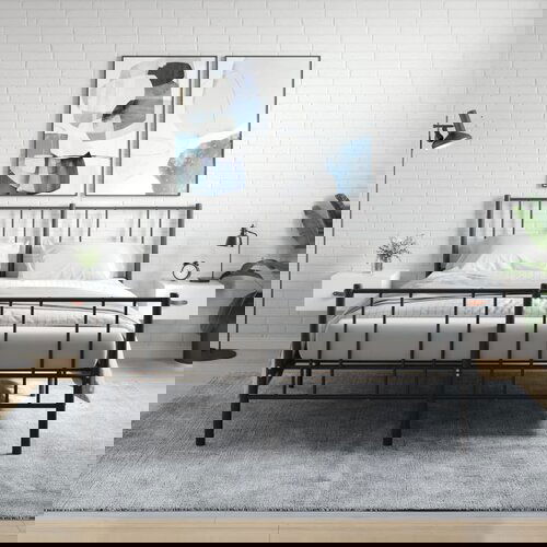 VidaXL Stenske nočne omarice 2 kosa visok sijaj bele 35x35x20 cm Slike