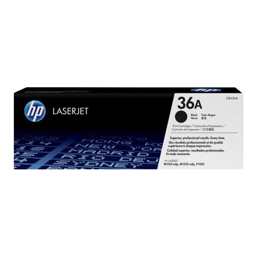 HP 36A LaserJet originalna kartu&scaron;a s tonerjem, črna, standardna zmogljivost, 2.000 strani, 1 kos Cene