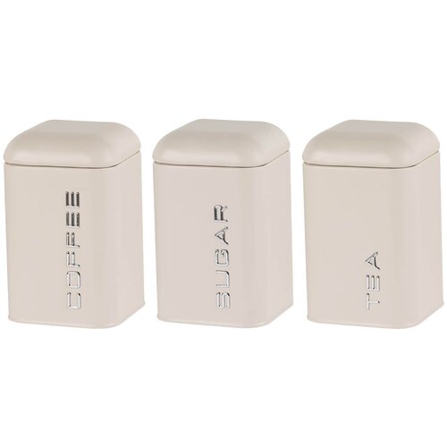 Evviva Doza Vintage h17,5cm / 3 kos / krem / kovina, (5000199058) Cene