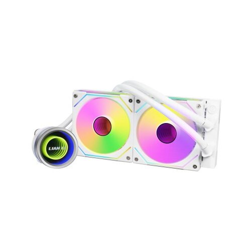 Lian Li Komplet za tekočinsko hlajenje AIO Liquid Cooler GALAHAD II Trinity 240 SL-INF, ARGB, bel Cene