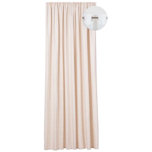 Mendola Fabrics Kremno bela zavesa iz žakarja 140x245 cm Paco – Cene