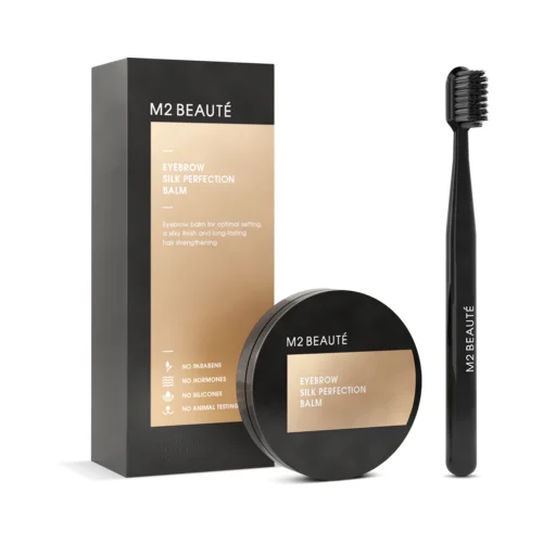 M2 Beauté Eyebrow Silk Perfection Balm balzam za hranjenje i učvršćivanje obrva 5 ml