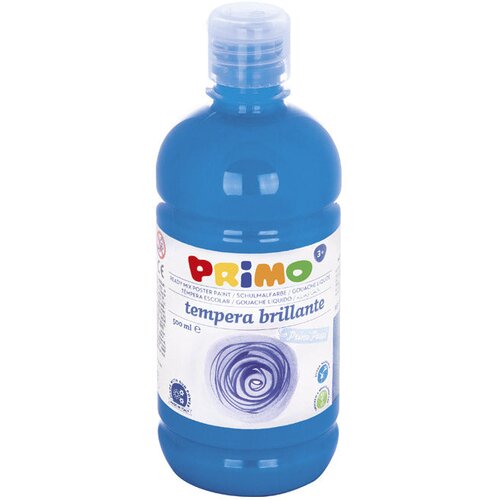 Boja tempera 0,5 litre primo base cmp.202br500501 plava cyan Slike