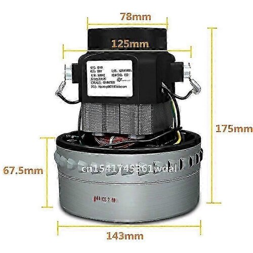 INORCO 1500 W 200 V-240 V 50 HZ 143 mm premera univerzalnega industrijskega sesalnika za vodo absorpcijski motor zamenjava gx20241206380, (21986104) Cene