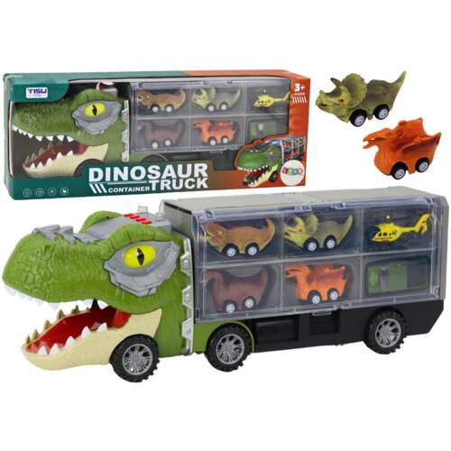 Kamion Dinosaur Springs 6 pcs - zeleni Slike