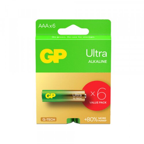  Baterija GP ultra alkalna LR03 AAA 4+2 Cene