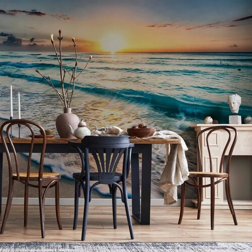  Foto tapeta - Walk Along the Seashore 150x105 Premium Cene