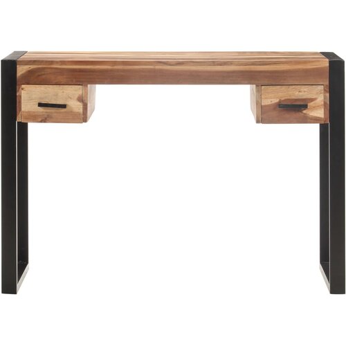  Radni stol 110 x 50 x 76 cm od masivnog drva Slike