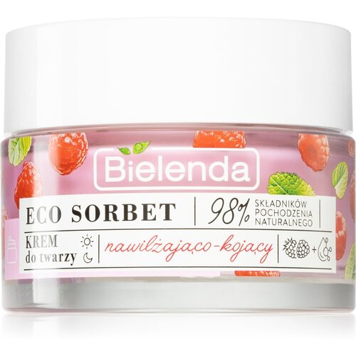 Bielenda Eco Sorbet Raspberry vlažilna in pomirjujoča krema za obraz 50 ml Cene
