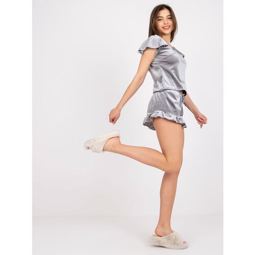 RUE PARIS Pyjamas-WN-PI-02.97-dark gray Slike