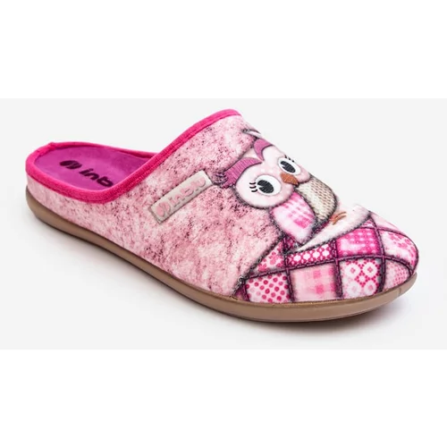 Kesi Home Flip-flops Owl Inblu Flip-flops GF000018 pink