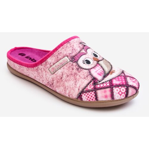 Kesi Owl Inblu Slippers Pink Cene