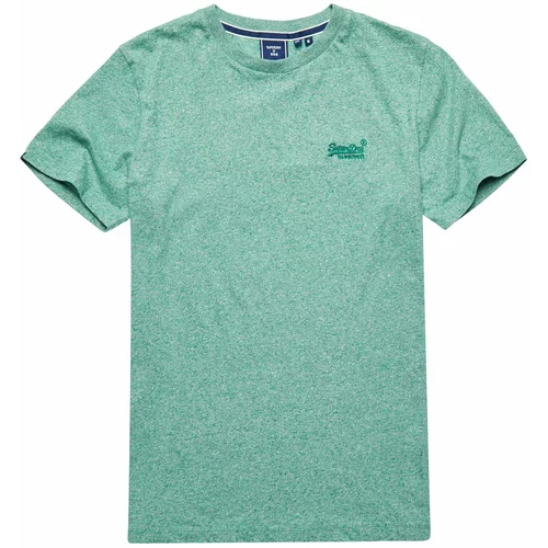 Superdry Bombažen t-shirt zelena barva