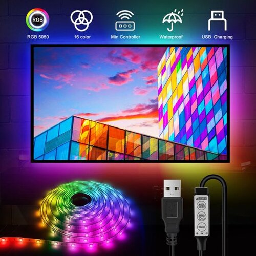  LED traka za TV 3M - USB + Bluetooth Cene