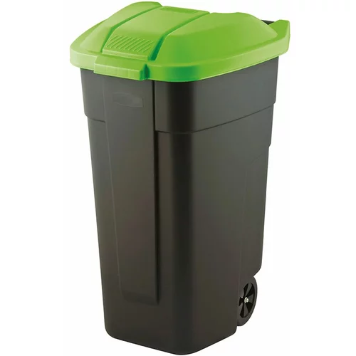  kanta za smeće, poklopac zelena boja, 110L