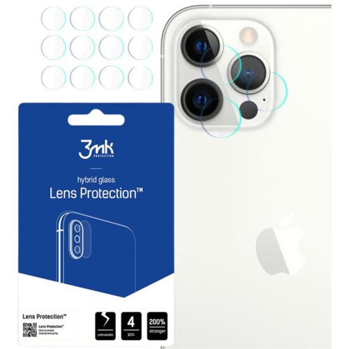 3mk 4x Staklo za kameru za Apple iPhone 12 Pro Max - Prozirna Cijene