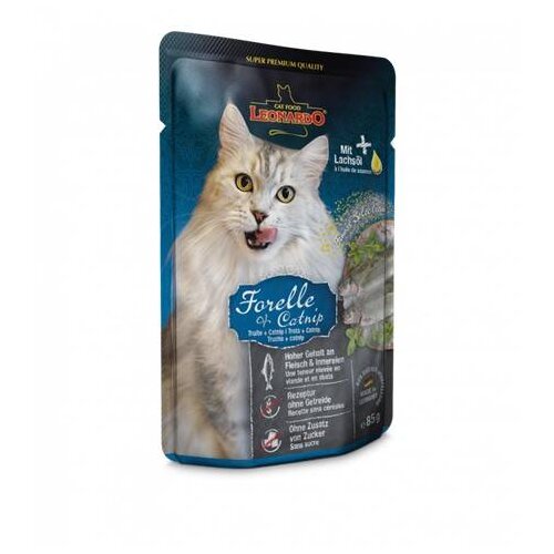 Leonardo Finest Selection Pouch 6 x 85 g - Pastrva i mačja trava Cijene