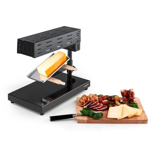 Klarstein Appenzell 2G, tradicionalni stolni raclette grill, 600 W, crni Cijene