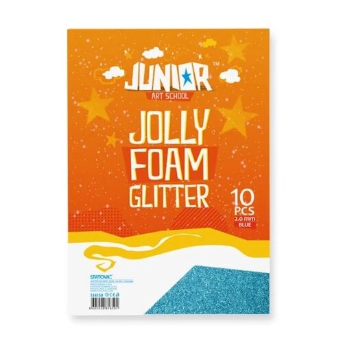 Junior jolly glitter foam eva pena sa šljokicama a4 10k - odaberite nijansu plava ( 134150 ) Cene