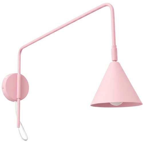 Sollux Lighting Stenska svetilka NOX 1 rožnata s stikalom, (5000352054) Cene