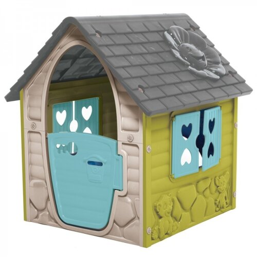 Dohany Toys Velika Dohany - Kućica za decu - Bež - Šarena 106x98x90 Cene