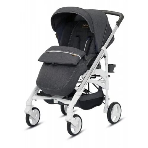 Inglesina kolica za bebe Trilogy, sa jednom ručkom, beli ram, denim Cijene