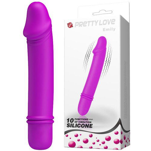 Pretty Love ljubičasti silkonski vibrator Emily Cene