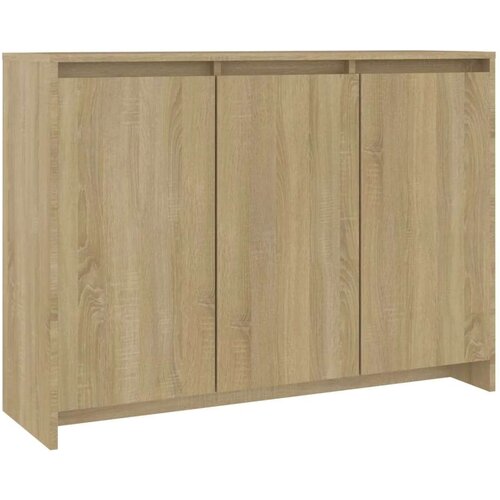 VidaXL Komoda boja hrasta sonome 102 x 33 x 75 cm od iverice Slike