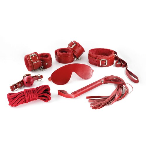 Crushious DUNGEONS &amp;amp; MAIDENS BDSM KIT RED Slike
