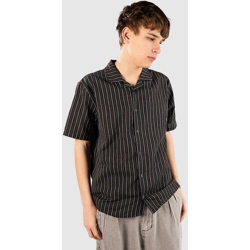 Blue Tomato Striped Linen Shirt grey leaves Cijene