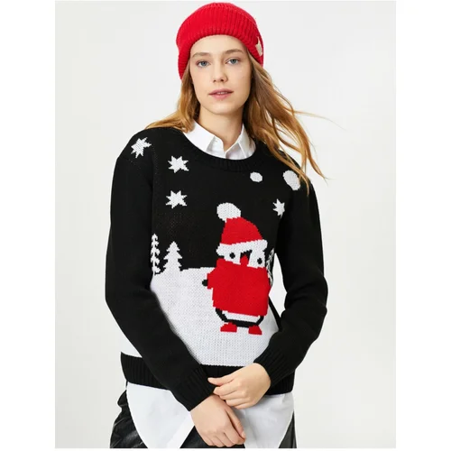 Koton Christmas Themed Knitwear Sweater